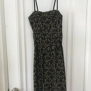 Milly Black & Gold dress